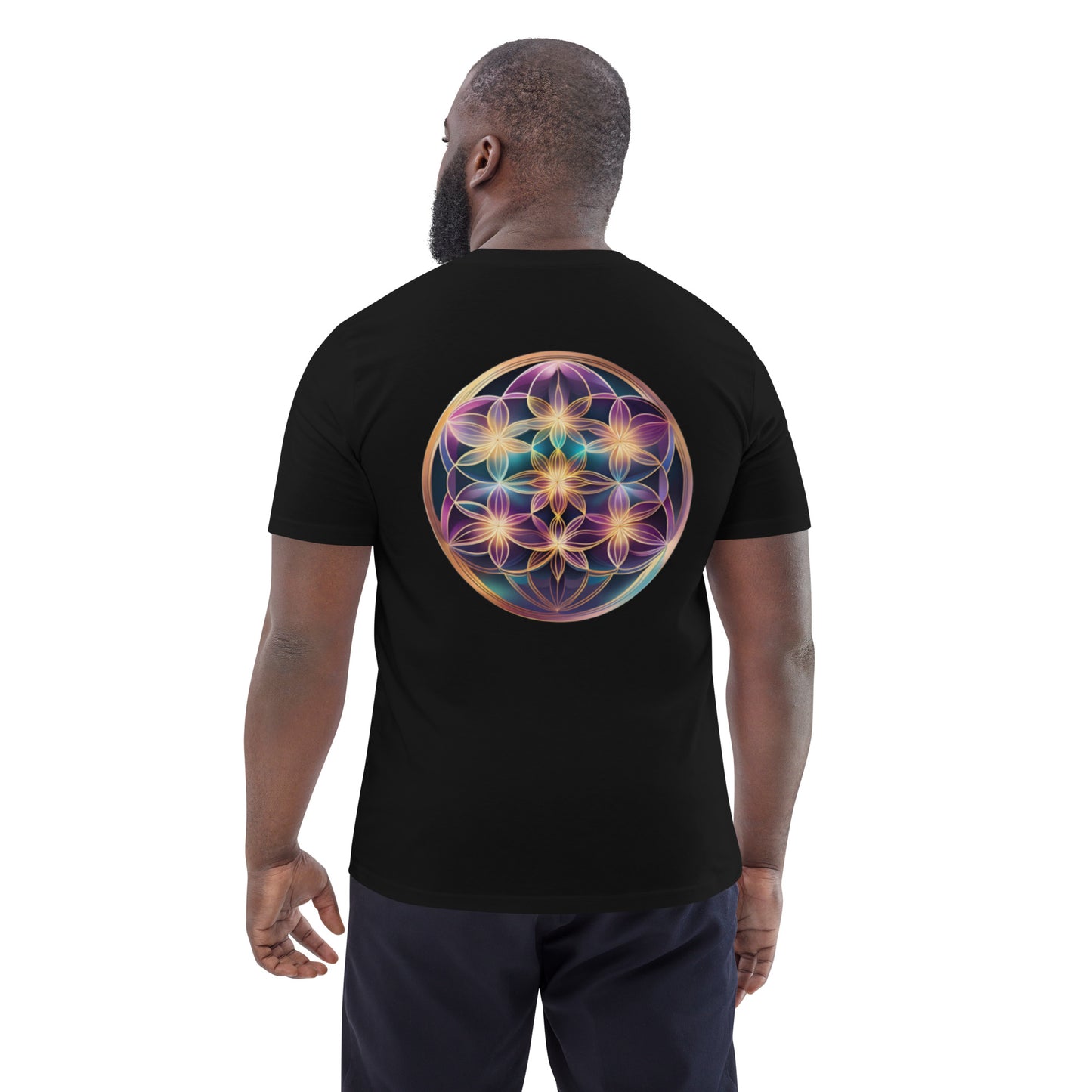 T-shirt écologique "Fleur de vie"