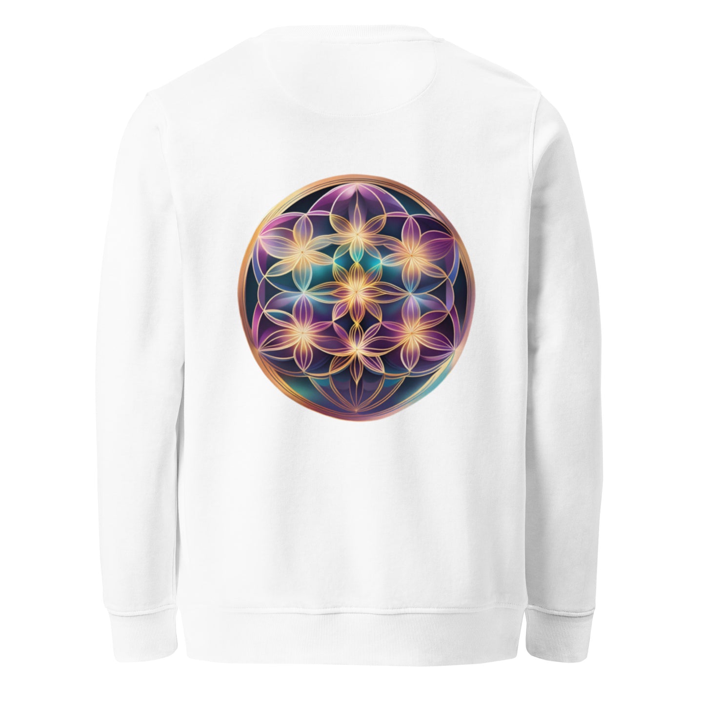 Sweat écologique "Fleur de vie"